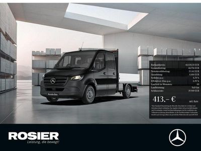 Schwarz Gebraucht 2024 Mercedes Sprinter Van | 44.031 € (Etwas zu teuer)