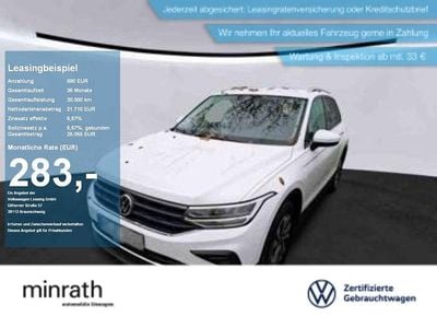 Weiß Gebraucht 2021 VW Tiguan Active SUV | 21.460 € (Guter Preis)