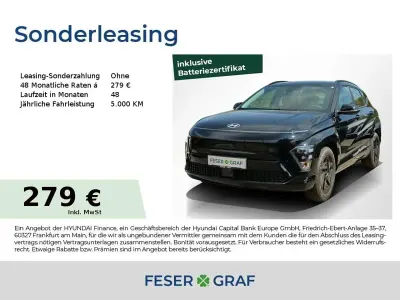 Neu Hyundai Kona Select 150 kW (204 PS) 2026 Abyss black SUV