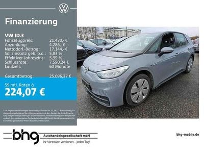 Usata VW ID.3 Pro 107 kW (146 CV) 2022 Grigio Utilitaria
