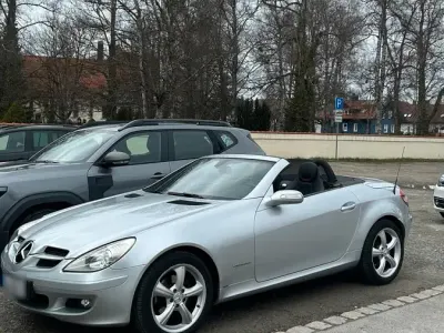 Usata Mercedes SLK200 164 CV (120 kW) 2005 Argento Cabrio