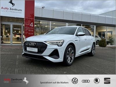 Gebraucht Audi e-tron S-Line 300 kW (408 PS) 2022 Glacier white metallic SUV