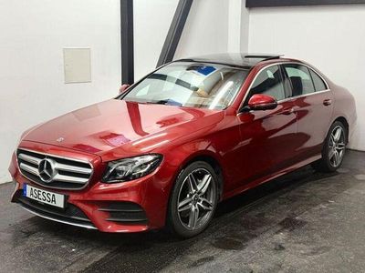 Usata Mercedes E220 AMG line 194 CV (142 kW) 2019 Rosso Berlina