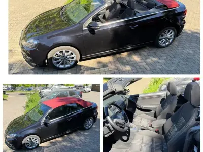 Usata VW Golf Cabriolet LOUNGE 150 CV (110 kW) 2016 Nero Cabrio