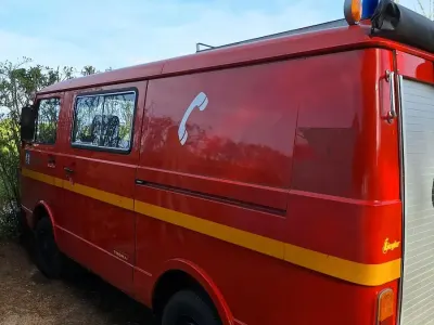 Gebraucht VW LT 75 PS (55 kW) 1982 Rot Van / Kleinbus