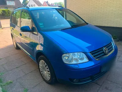 Gebraucht VW Touran 140 PS (102 kW) 2003 Blau Van / Kleinbus