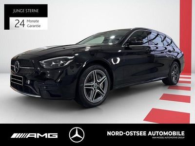 Metalliclack obsidianschwarz Gebraucht 2021 Mercedes E300 AMG Kombi | 29.490 € (Guter Preis)