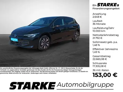 Gebraucht VW Golf VIII Goal 116 PS (85 kW) 2025 Grenadillschwarz (metallic) Limousine