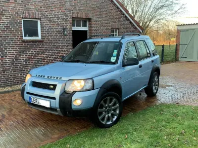 Käytetty Land Rover Freelander 112 HP (82 kW) 2004 Sininen Katumaasturi