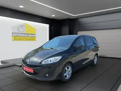 Gebraucht Mazda 5 Prime-Line 116 PS (85 kW) 2011 Schwarz Van / Kleinbus