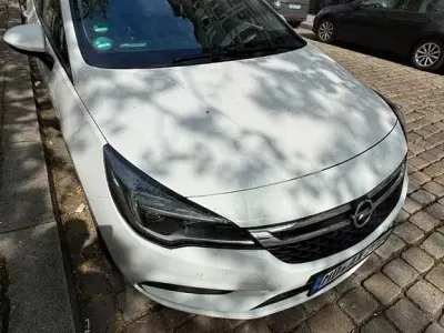Brugt Opel Astra Edition 136 HK (100 kW) 2019 Hvid Stationcar