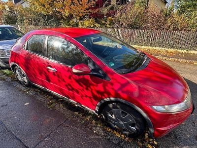 Gebraucht Honda Civic Comfort 83 PS (61 kW) 2008 Rot Limousine