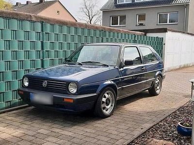 Usata VW Golf II 75 CV (55 kW) 1991 Blu Utilitaria