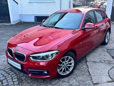 Gebraucht BMW 118 Sport Line 136 PS (100 kW) 2016 Rot Kleinwagen