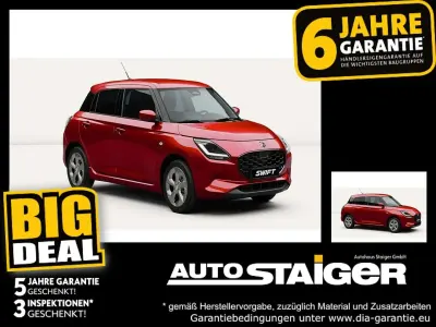 Neu Suzuki Swift Comfort 83 PS (61 kW) 2026 Burning red pearl metallic Kleinwagen