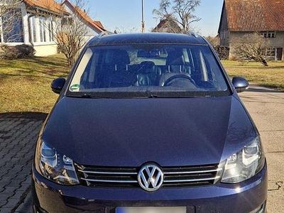Gebraucht VW Sharan Highline 170 PS (125 kW) 2011 Blau Van / Kleinbus