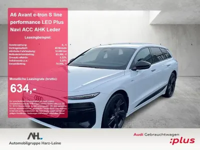 Gebraucht Audi A6 e-tron S-Line 269 kW (367 PS) 2025 Weiß Kombi