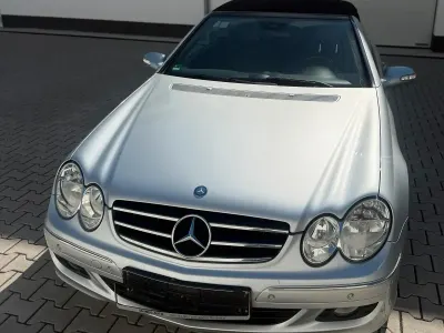 Używany Mercedes CLK200 Avantgarde 184 KM (135 kW) 2008 Srebrny Kabriolet