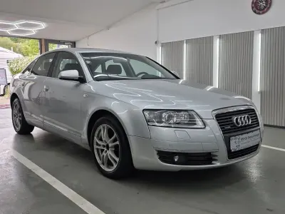 Używany Audi A6 Comfort 232 KM (170 kW) 2007 Srebrny Sedan/Limuzyna