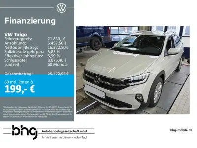 Gebraucht VW Taigo Style 150 PS (110 kW) 2022 Grau SUV