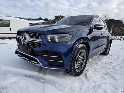 Blau Gebraucht 2021 Mercedes GLE350 AMG line SUV | 37.600 € (Fairer Preis)