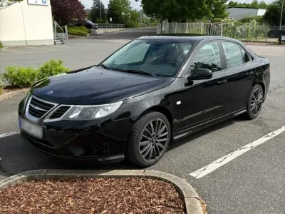 Gebraucht Saab 9-3 2008 Schwarz Limousine