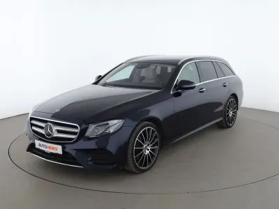 Gebraucht Mercedes E400 AMG line 340 PS (250 kW) 2019 Blau Kombi