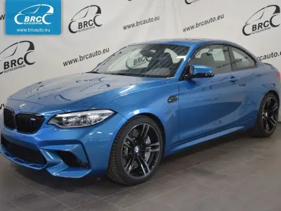 Begagnad BMW M2 Competition Edition 411 HK (302 kW) 2021 Blå Sportkupé