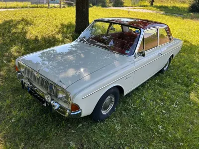 Brugt Ford 20M 86 HK (63 kW) 1966 Hvid Sedan