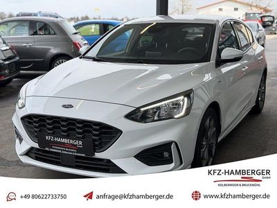 Brugt Ford Focus ST-Line 125 HK (91 kW) 2021 Hvid Sedan