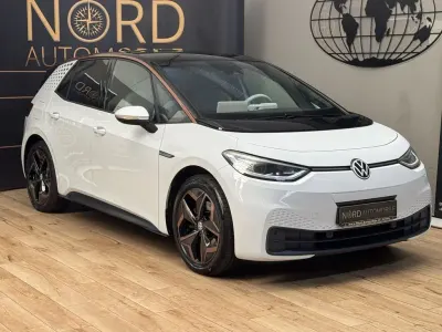Gebraucht VW ID.3 Pro 150 kW (204 PS) 2021 Gletscherweiß metallic (metallic) Kleinwagen