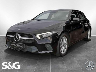 Unilack nachtschwarz Gebraucht 2022 Mercedes A200 Progressive Limousine | 25.490 € (Fairer Preis)