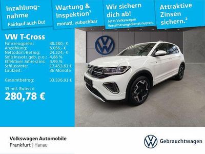 Gebraucht VW T-Cross R-line 116 PS (85 kW) 2026 Weiß SUV