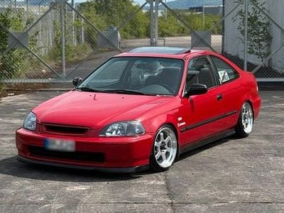 Second-hand Honda Civic 105 CP (77 kW) 1995 Roșu Coupe