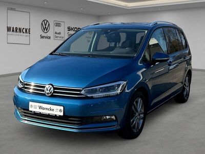 Gebraucht VW Touran Sound 116 PS (85 kW) 2017 Caribbean blue Van / Kleinbus
