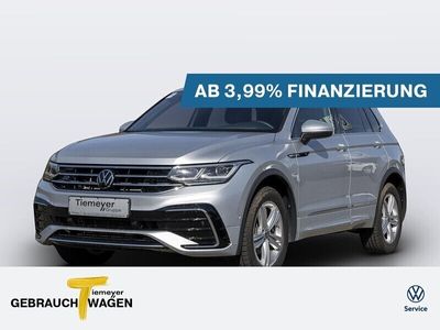 gebraucht VW Tiguan 2.0 TDI DSG 4M R-LINE BLACK LM19 AHK ST.HEIZ KAMERA