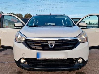 Gebraucht Dacia Lodgy 83 PS (61 kW) 2014 Weiß Van / Kleinbus