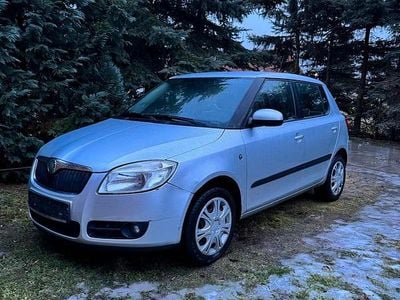 Gebraucht Skoda Fabia 2008 Silber Kleinwagen