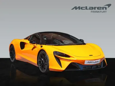 Neu McLaren Artura 700 PS (514 kW) 2026 Orange Cabrio