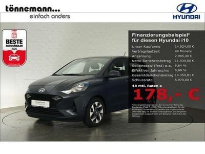 Aurora grey Gebraucht 2024 Hyundai i10 Trend Kleinwagen | 14.924 € (Guter Preis)