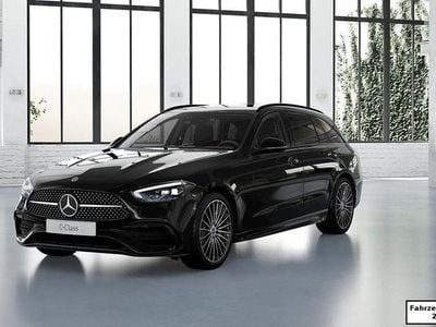 Gebraucht Mercedes C300 AMG line 265 PS (194 kW) 2025 Unilack schwarz uni Kombi