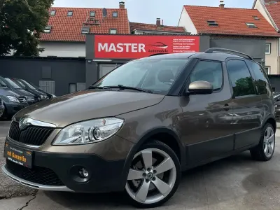 Gebraucht Skoda Roomster Scout Plus Edition 105 PS (77 kW) 2012 Braun Kombi