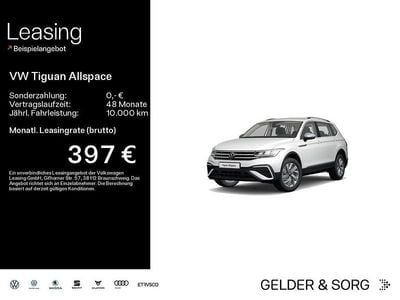 Gebraucht VW Tiguan Allspace Life 200 PS (147 kW) 2022 Pure white SUV