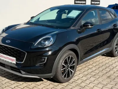Gebraucht Ford Puma Titanium 125 PS (91 kW) 2020 Obsidianschwarz metallic SUV