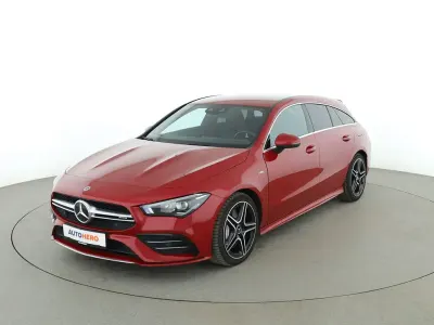 Occasion Mercedes CLA35 AMG Shooting Brake AMG 306 PK (225 kW) 2023 Rood Stationwagen