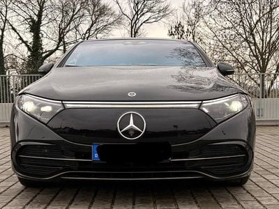 Schwarz Gebraucht 2022 Mercedes EQS450+ Limousine | 46.900 € (Superpreis)