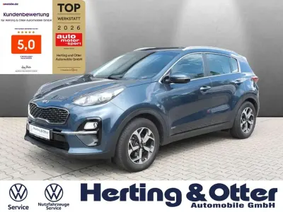 Gebraucht Kia Sportage Vision 177 PS (130 kW) 2020 Cb7) cosmoblau met. (blau SUV