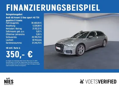 Gebraucht Audi A6 S-Line 204 PS (150 kW) 2023 Grau Kombi