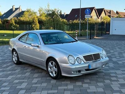 Brugt Mercedes CLK200 Avantgarde 163 HK (119 kW) 2001 Sølv Coupe