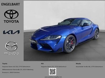 Neu Toyota Supra 340 PS (250 kW) 2025 Blau Coupé